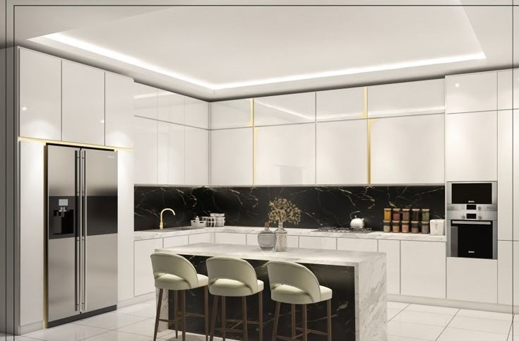 طراحی آشپزخانه اوپن
