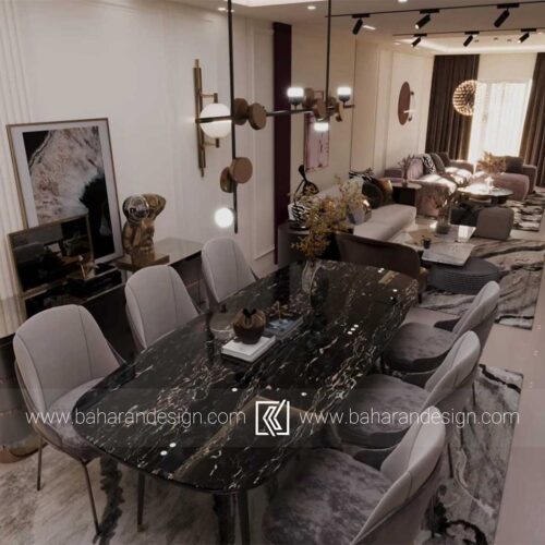 طراحی داخلی مدرن منظریه رشت