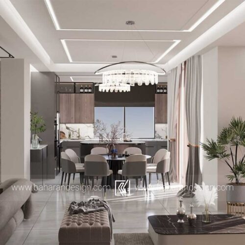 طراحی داخلی مدرن مهرشهر کرج